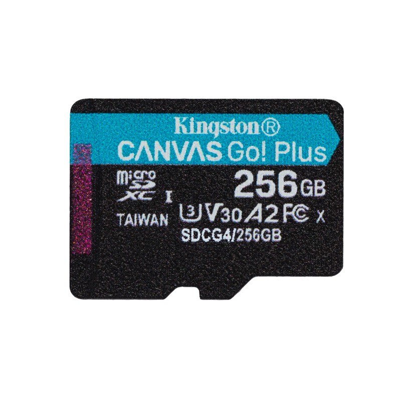 Kingston 256Gb Microsdxc Canvas Go Kingston 256Gb Microsdxc Canvas Go